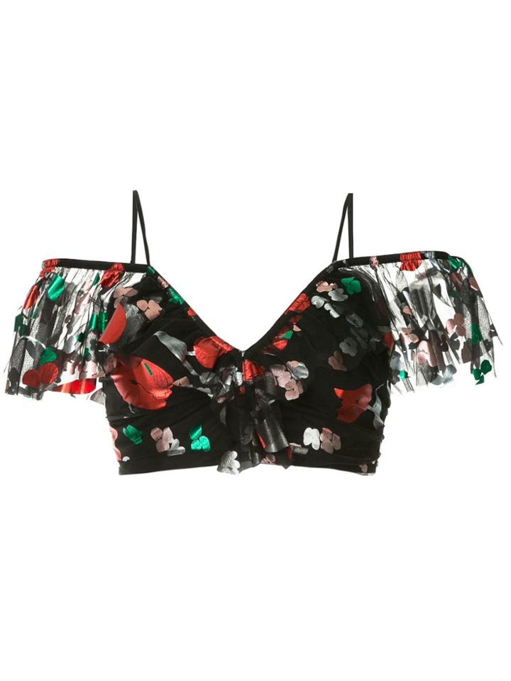 Alice Mccall Written In The Stars Crop Top - Black