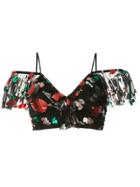 Alice Mccall Written In The Stars Crop Top - Black