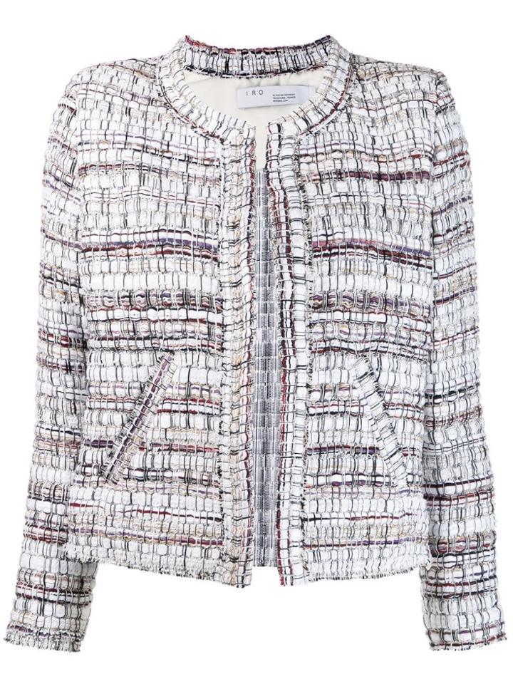 Iro Gunta Tweed Jacket - White