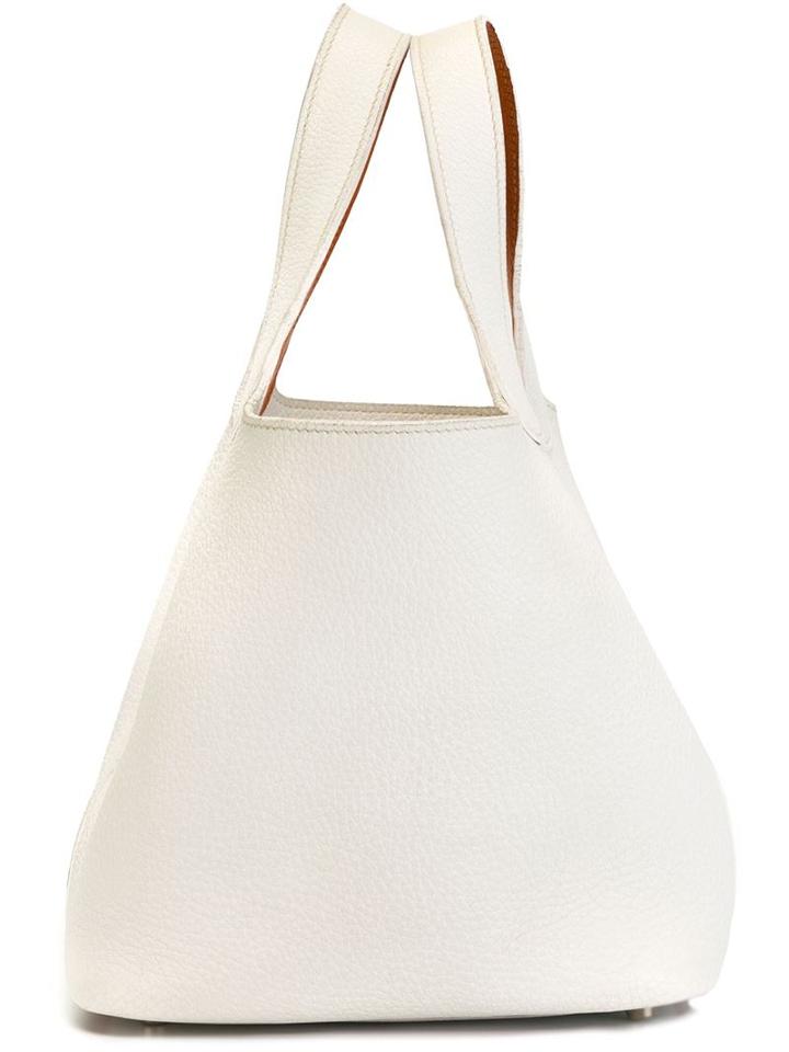 Hermès Vintage Picotin Tote, Women's, White