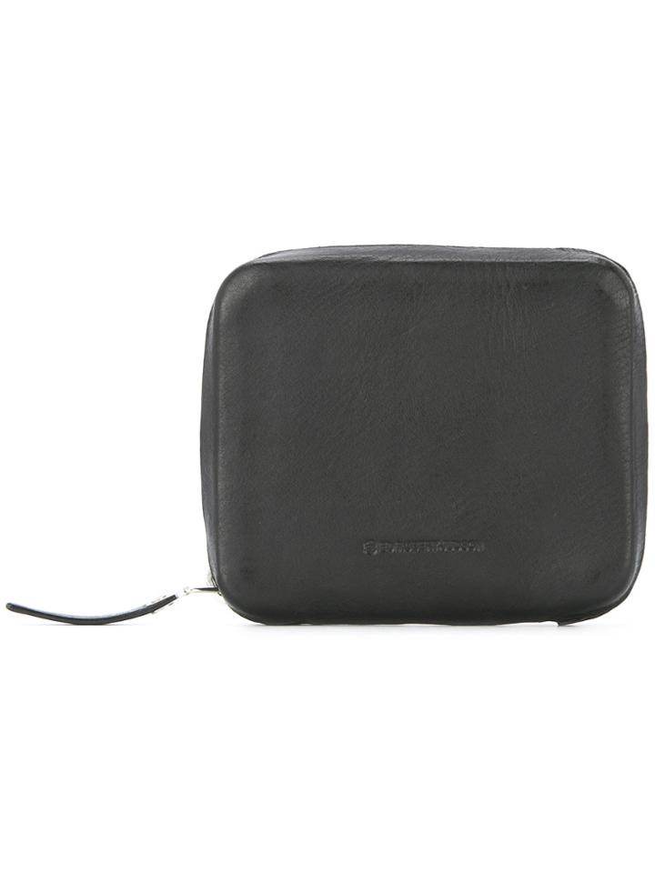 Ed Robert Judson Zip Around Wallet - Black