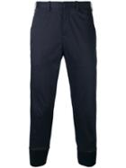 Neil Barrett - Skinny Cropped Trousers - Men - Cotton/spandex/elastane - 48, Blue, Cotton/spandex/elastane
