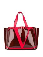 Valentino Valentino Garavani Vlogo Shopper - Red