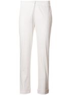 Etro Cropped Tailored Trousers - White