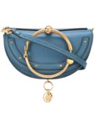 Chloé Nile Minaudière Bracelet Bag - Blue