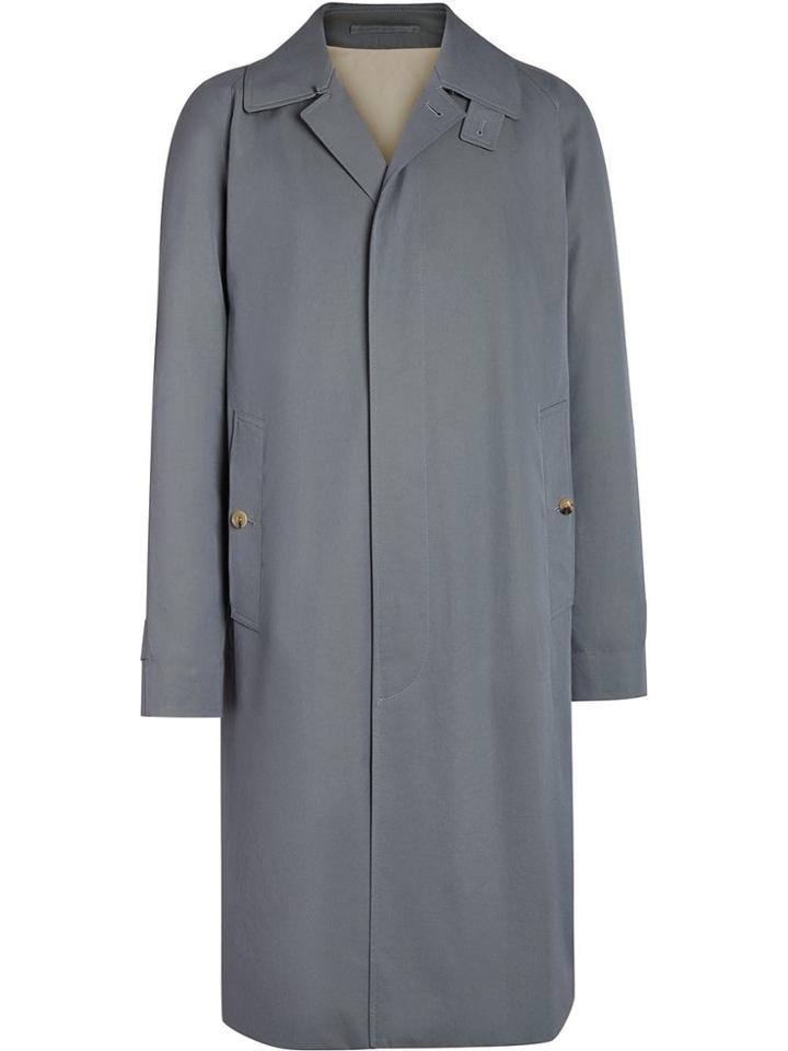 Burberry Classic Car Coat - Blue