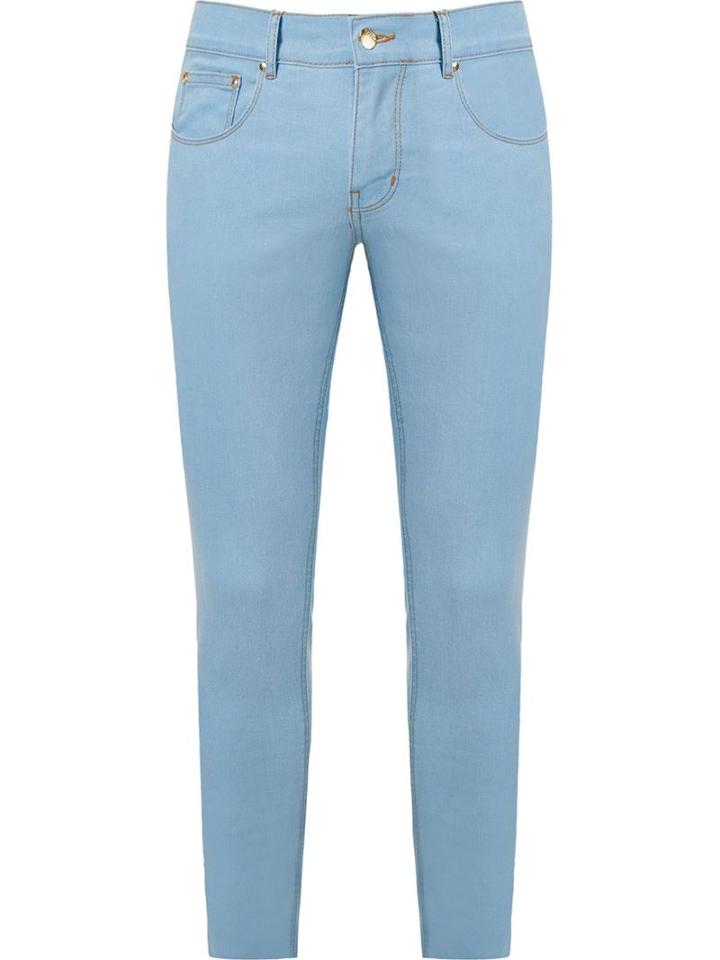 Amapô Skinny Jeans, Men's, Size: 48, Blue, Cotton/spandex/elastane