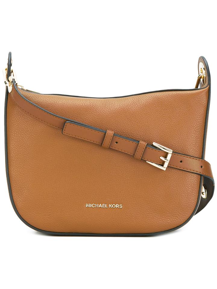 Michael Kors - Cross Body Satchel - Women - Leather - One Size, Women's, Brown, Leather