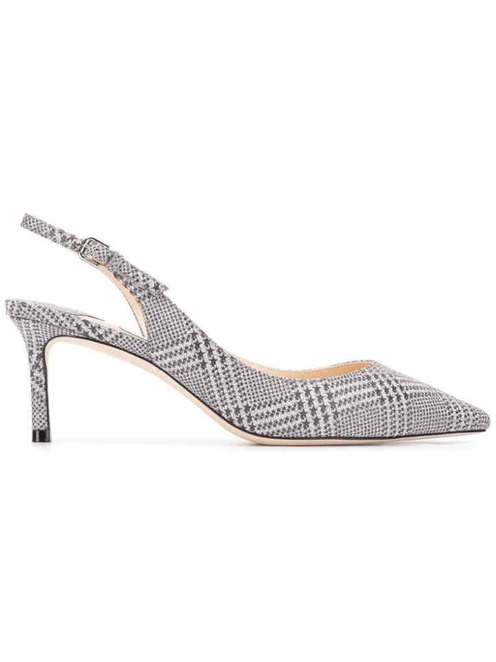 Jimmy Choo Erin 60 Pumps - Silver
