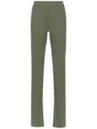 Gloria Coelho Flared Trousers - Green