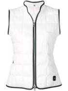 Fay Quilted Gilet - White