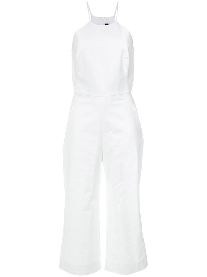 Andrea Marques Culotte Jumpsuit - White