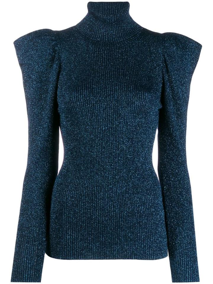 P.a.r.o.s.h. Turtleneck Sweatshirt - Blue