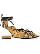 Saint Laurent Babies Sandals, Women's, Size: 41.5, Brown, Leather