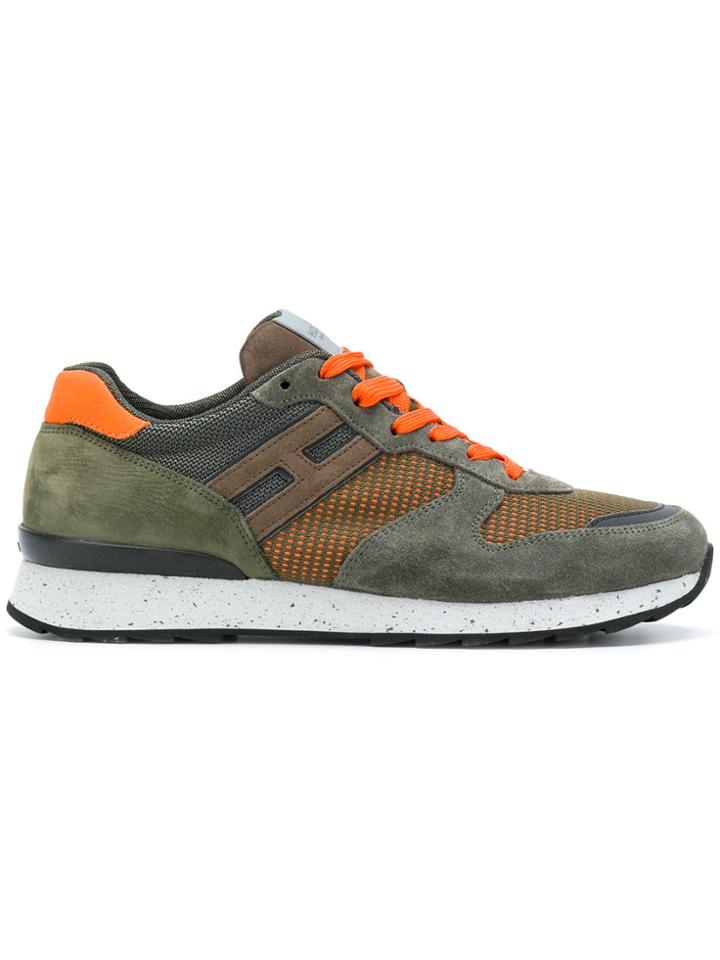 Hogan Running R261 Sneakers - Green
