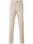 Incotex - Chino Trousers - Men - Cotton/linen/flax - 48, Nude/neutrals, Cotton/linen/flax