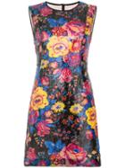 Diane Von Furstenberg - Floral Sequin Sleeveless Dress - Women - Polyester/spandex/elastane - 4, Polyester/spandex/elastane