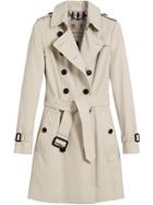 Burberry The Chelsea - Mid-length Trench Coat - Nude & Neutrals