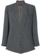 Giorgio Armani Vintage Shawl Collar Jacket - Grey