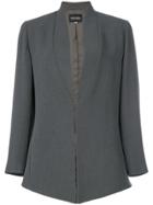 Giorgio Armani Vintage Shawl Collar Jacket - Grey