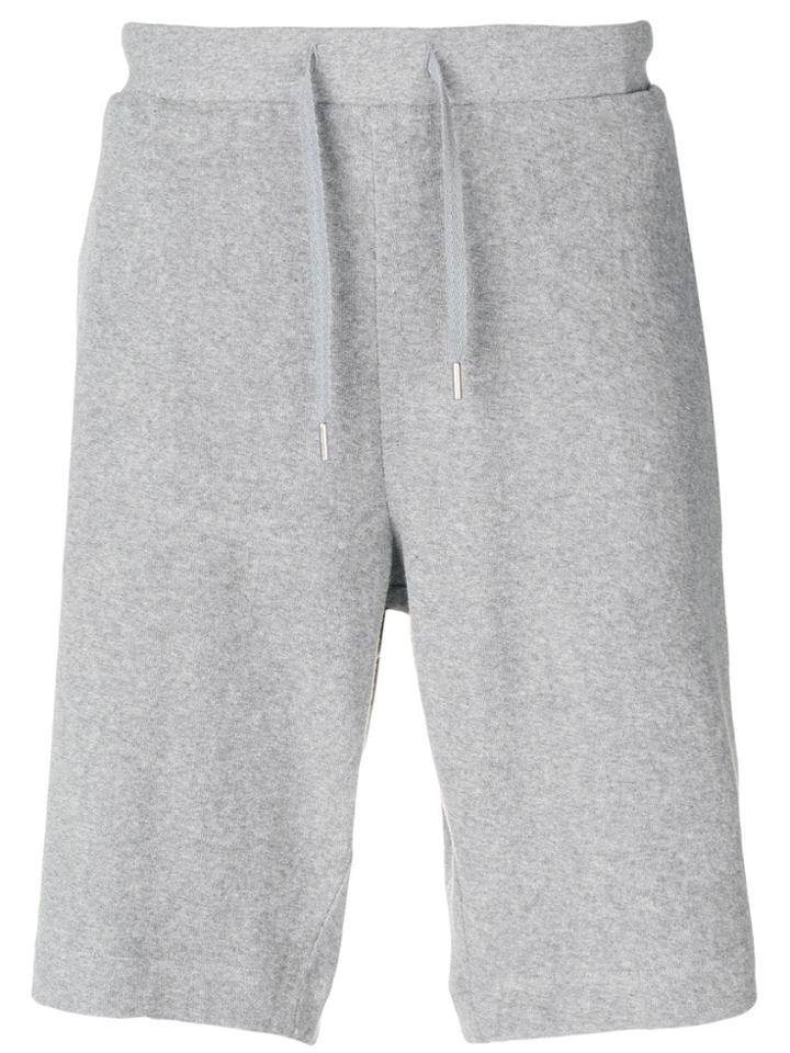 Sunspel Drawstring Waist Shorts - Grey