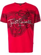 Just Cavalli Printed Logo T-shirt - Red
