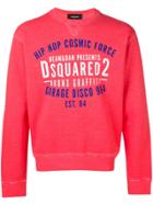 Dsquared2 Slogan Jersey Sweater