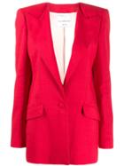 Hebe Studio Boyfriend Blazer - Red