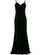 Max Mara Velvet Gown - Black