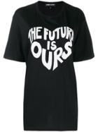 Markus Lupfer 'love Is Enough' Printed T-shirt - Black
