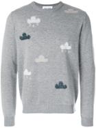Jimi Roos Cloud Embroidered Jumper - Grey