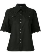 Ps By Paul Smith - Shortsleeved Shirt - Women - Cotton - 42, Black, Cotton
