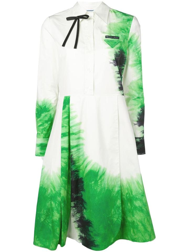 Prada Chemisier Dress - White