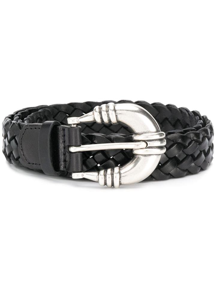 Orciani Woven Belt - Black
