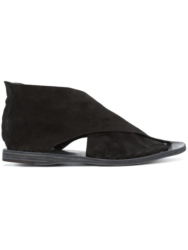 Officine Creative Itaca Flat Sandals - Black
