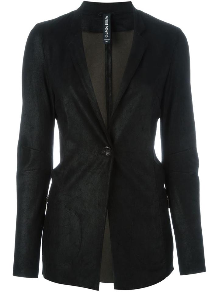 Giorgio Brato Snap Fastening Fitted Jacket