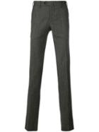 Pt01 - Tailored Trousers - Men - Cotton/polyamide/spandex/elastane/virgin Wool - 48, Grey, Cotton/polyamide/spandex/elastane/virgin Wool