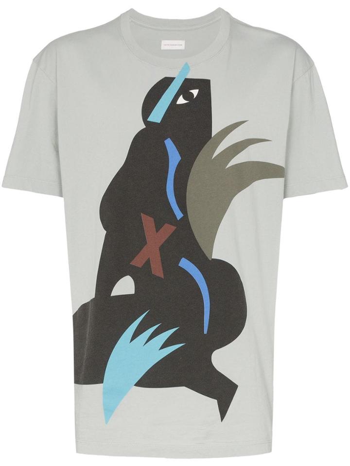 Faith Connexion Graphic Print Cotton T-shirt - Blue