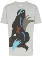 Faith Connexion Graphic Print Cotton T-shirt - Blue