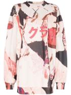 Marques'almeida Graffiti Print Sweatshirt - White