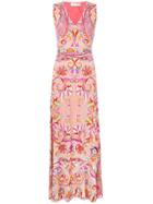 Etro All-over Print Dress - Pink