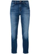 J Brand - Straight Leg Jeans - Women - Cotton/polyurethane - 30, Blue, Cotton/polyurethane