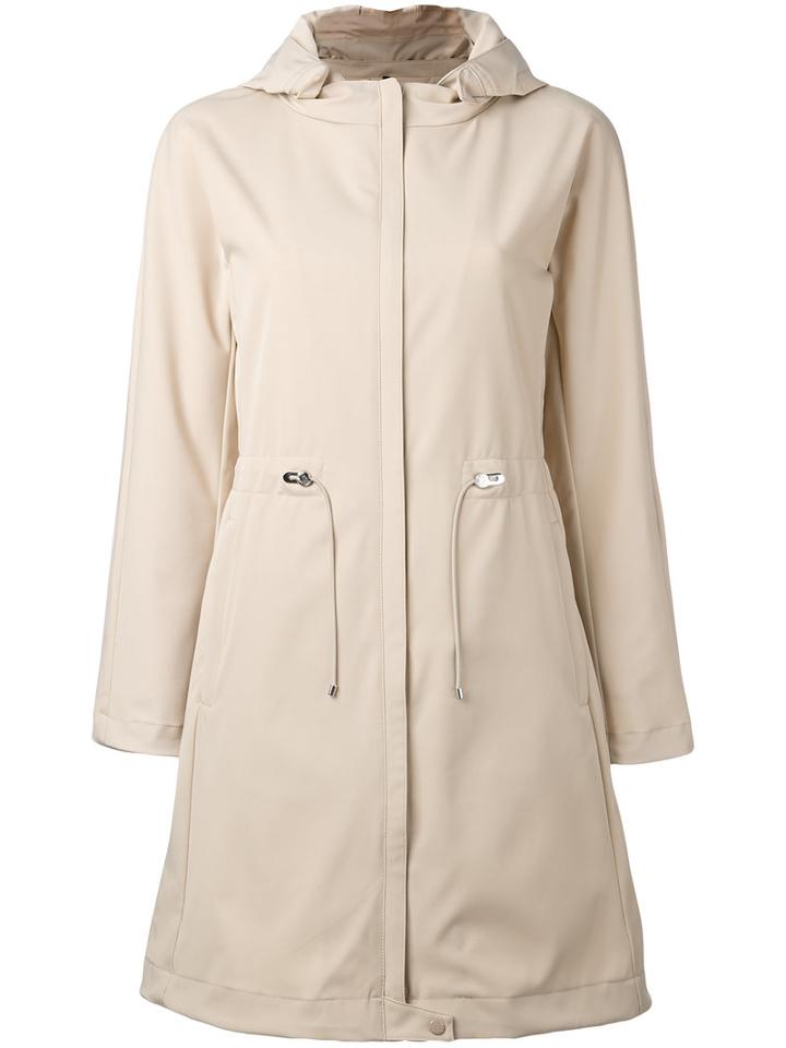 Moncler - 'livarot' Anorak - Women - Polyamide/polyester/spandex/elastane - 2, Nude/neutrals, Polyamide/polyester/spandex/elastane