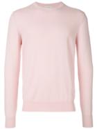 Ballantyne Round Neck Sweater - Pink & Purple