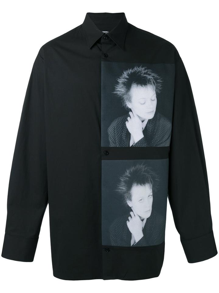 Raf Simons Raf Simons X Robert Mapplethorpe Portrait Print Shirt -