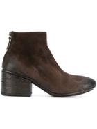 Marsèll Zipped Ankle Boots - Brown