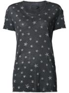 Rta Star Print T-shirt - Black