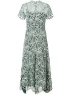 Proenza Schouler Lace Short Sleeve Dress - Spearmint