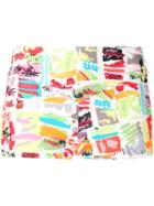 Chanel Pre-owned Graphic Print Swim Shorts - Multicolour