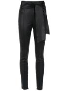 Nk Skinny Leather Trousers - Black